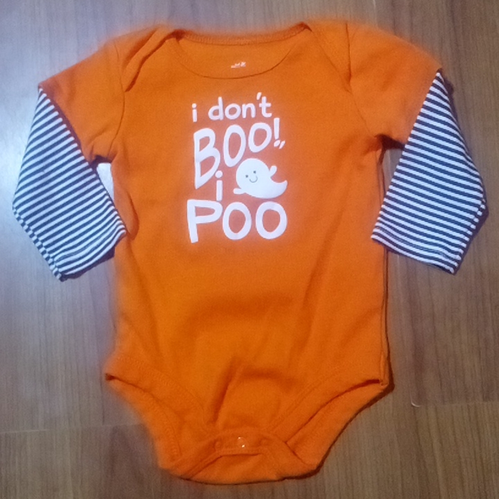 NWOT baby Halloween long sleeve onsie